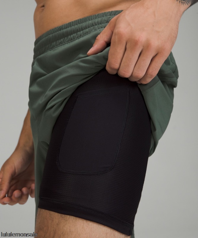 Lululemon Deutschland DELULU817 | Lululemon Deutschland Pace Breaker Räucherfichte Gefüttert Kurz 7